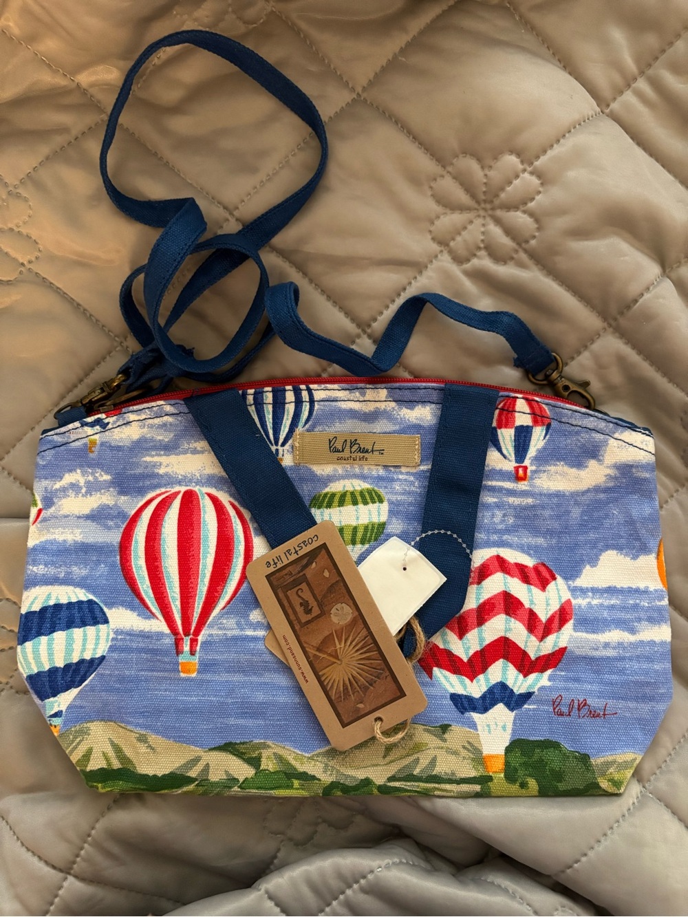 Paul Brent Hot Air Balloon Novelty Bag
